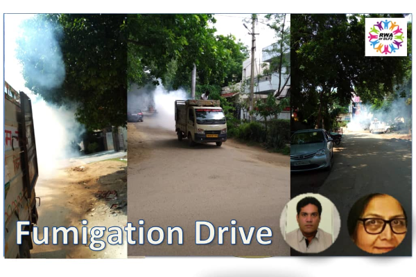 Fumigation done in DLF2